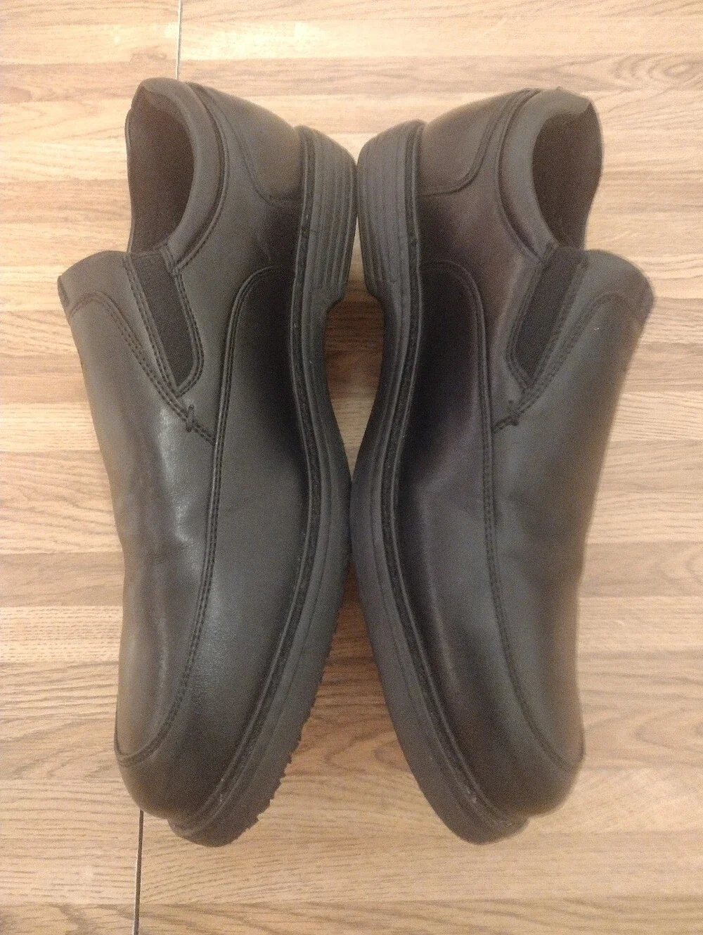 Men's Nunn Bush Size 9 Wide MOC Toe Wade Work Slip-on Loafers